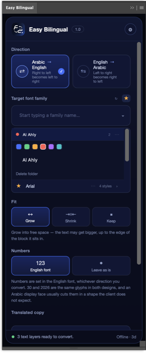 Font folders